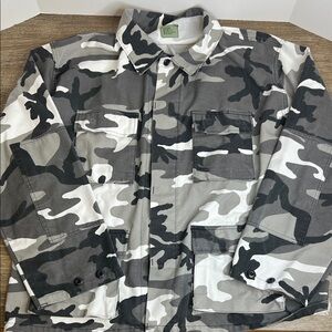U.S. Military Issue Combat Coat – Urban Gray Camouflage – Men’s XXXL Regular